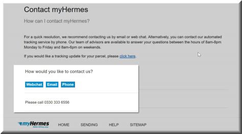 my Hermes account sign in